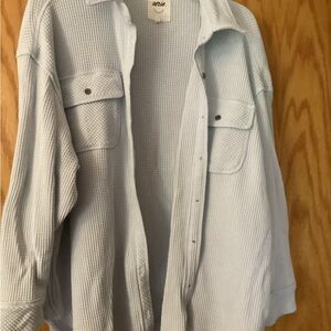 Aerie Light Blue women’ button up